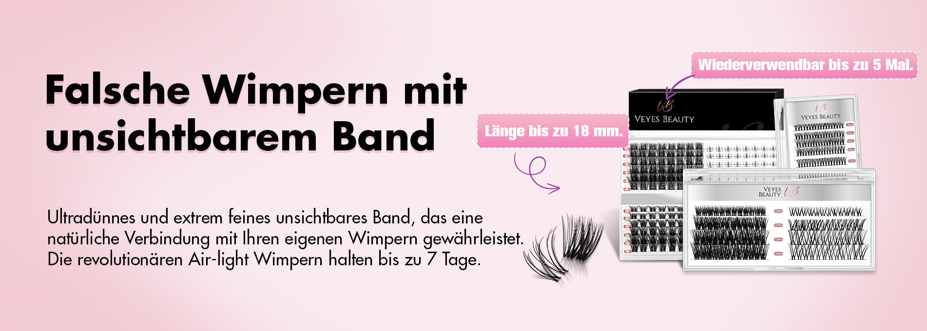 Invisible Band Lashes