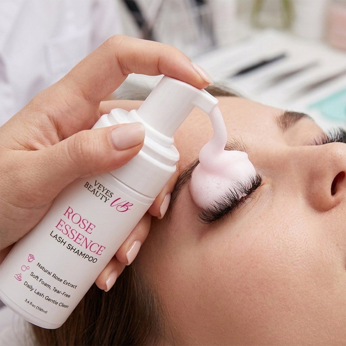Roselle Lash Cleansing Foam