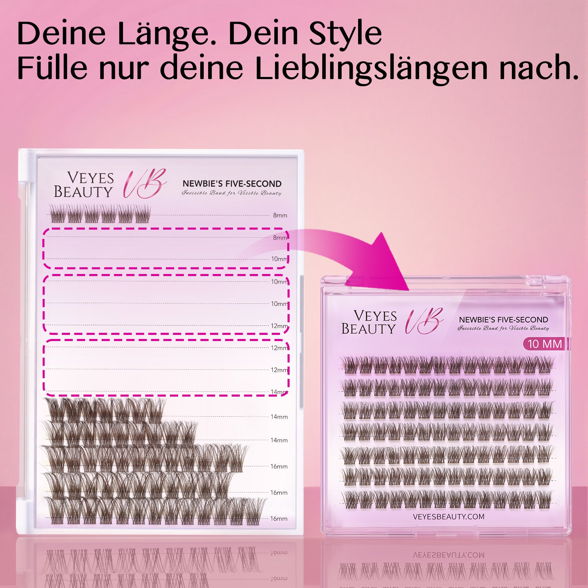 Dreamy Braun - Einzellänge