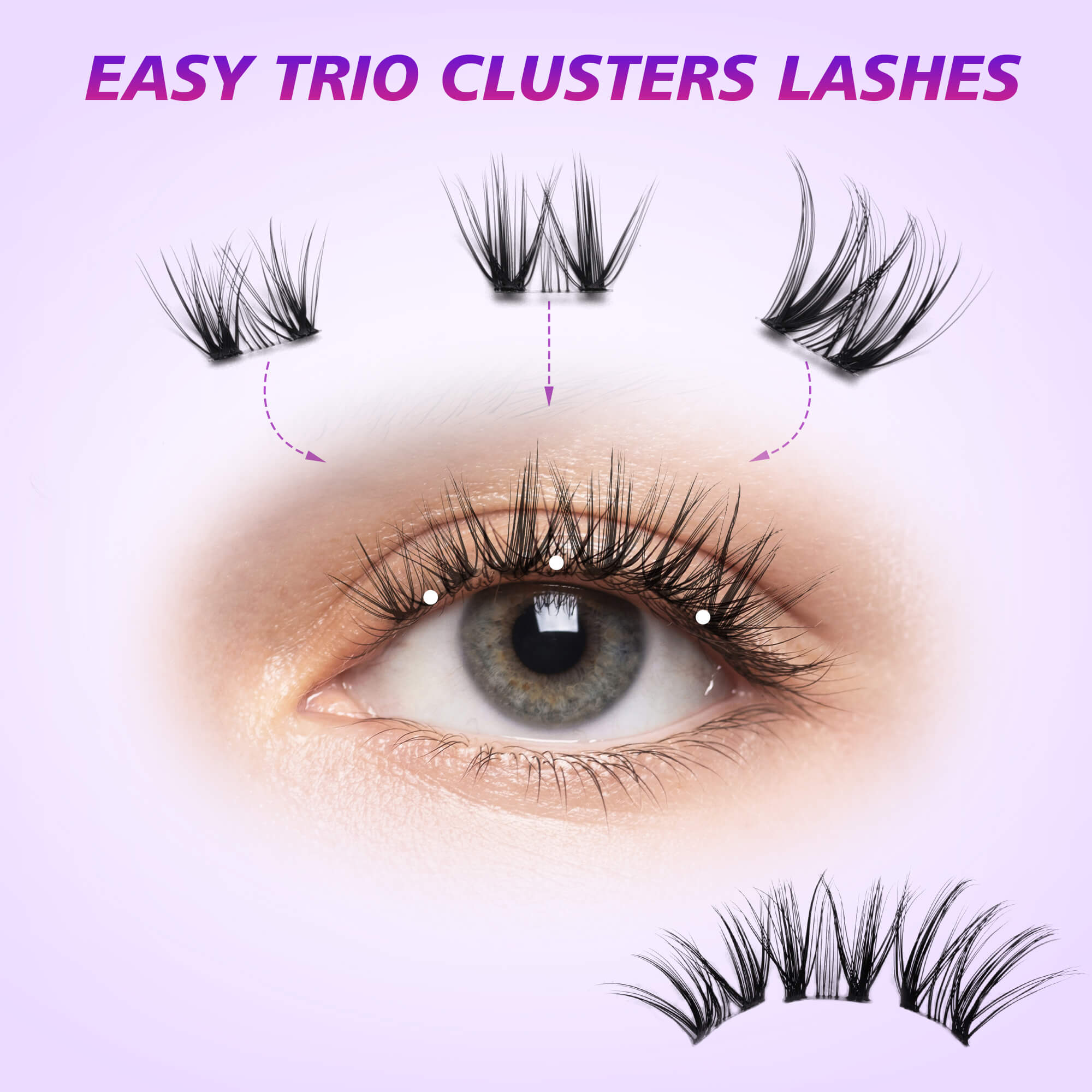 Whisper Cluster Lashes