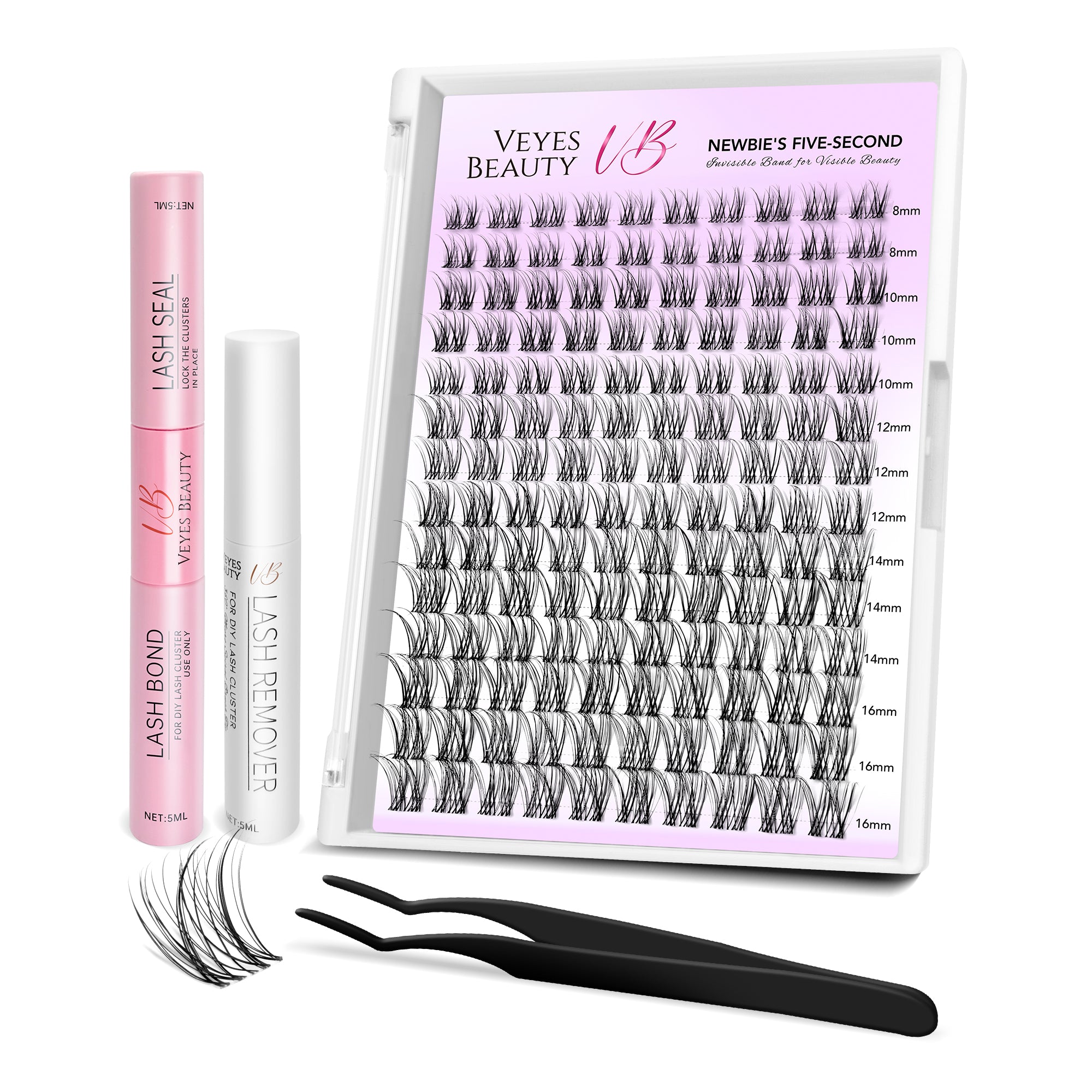 VeyesBeauty Aliva Cluster Lashes Kit