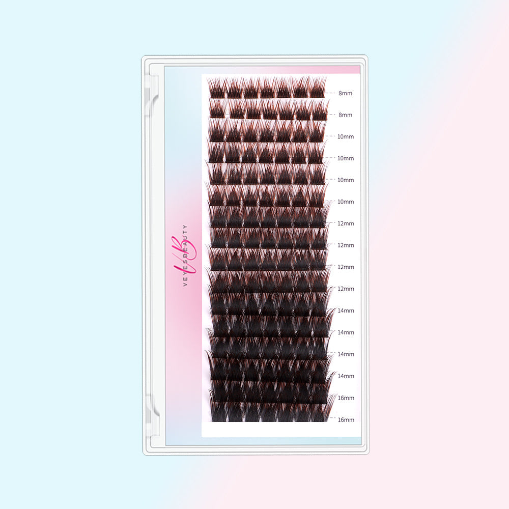 Ombre Pink & Brown Lash