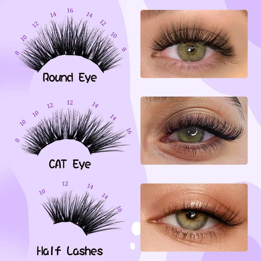 DIY Lash | Bottom Lash | 7D 20D Clusters | One More+™ Lashes