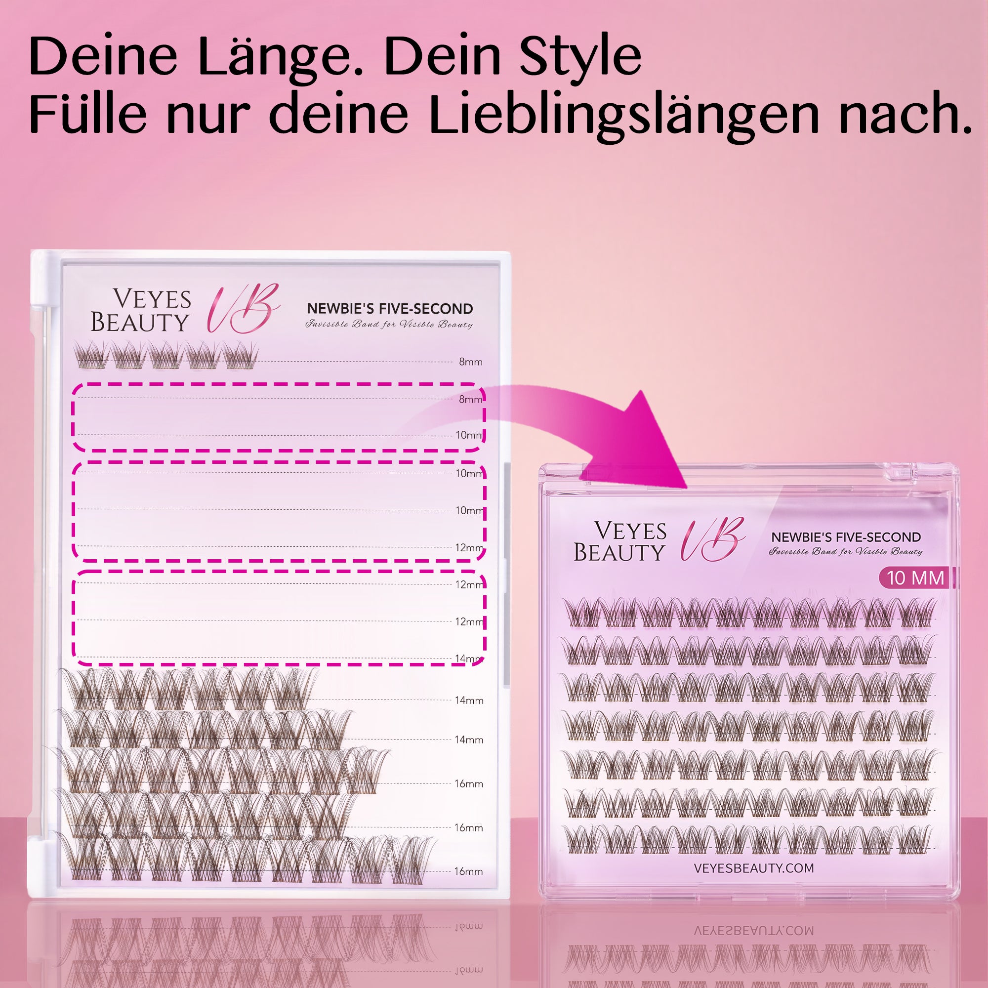 LuxeBold Braun -  Einzellänge