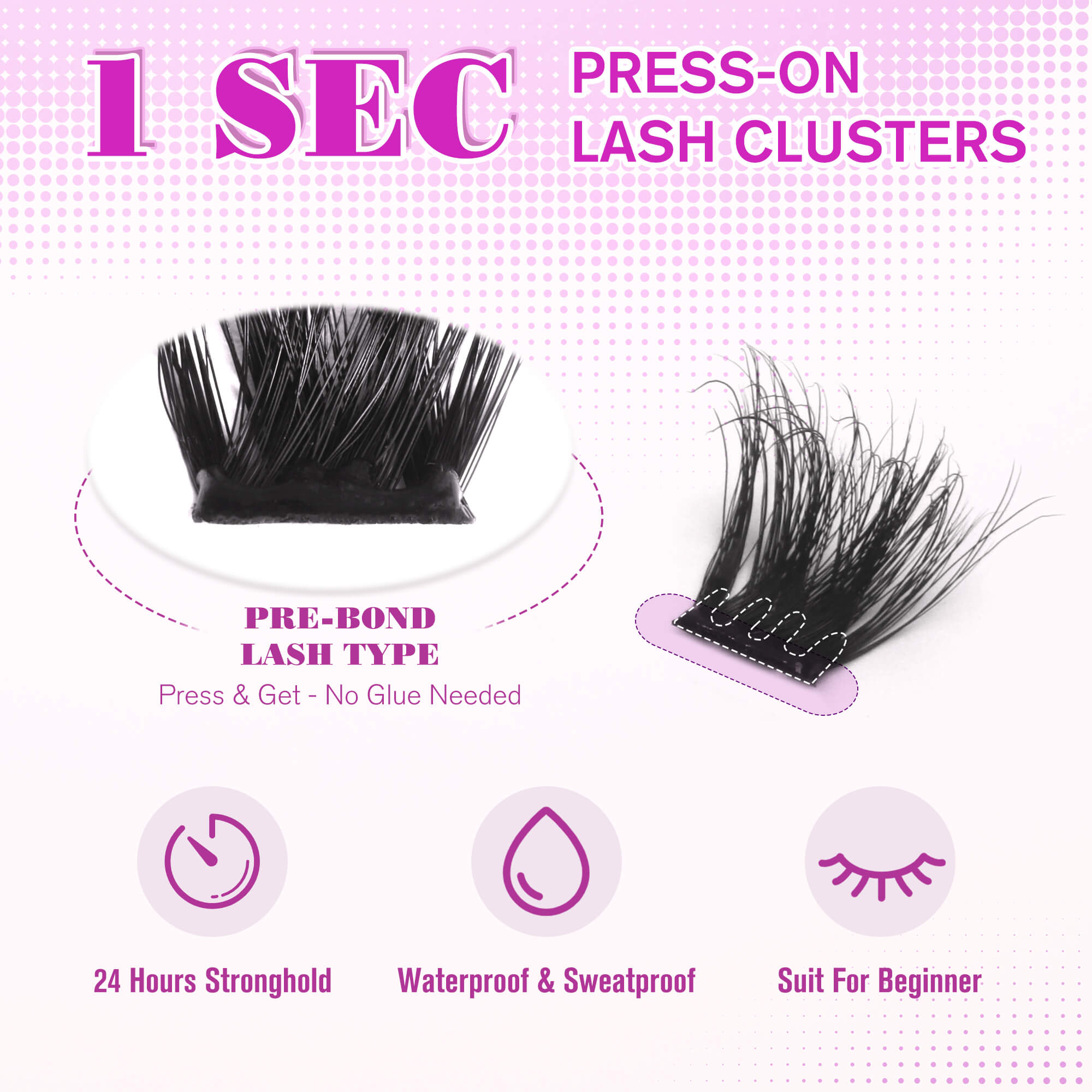 Self Adhesive Lashes-Marvel