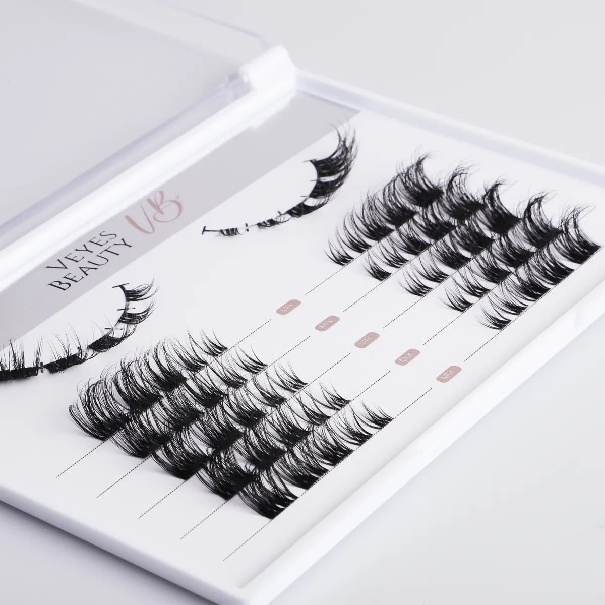 6 Pairs | 3D Layered Pre-cut Lash Clusters