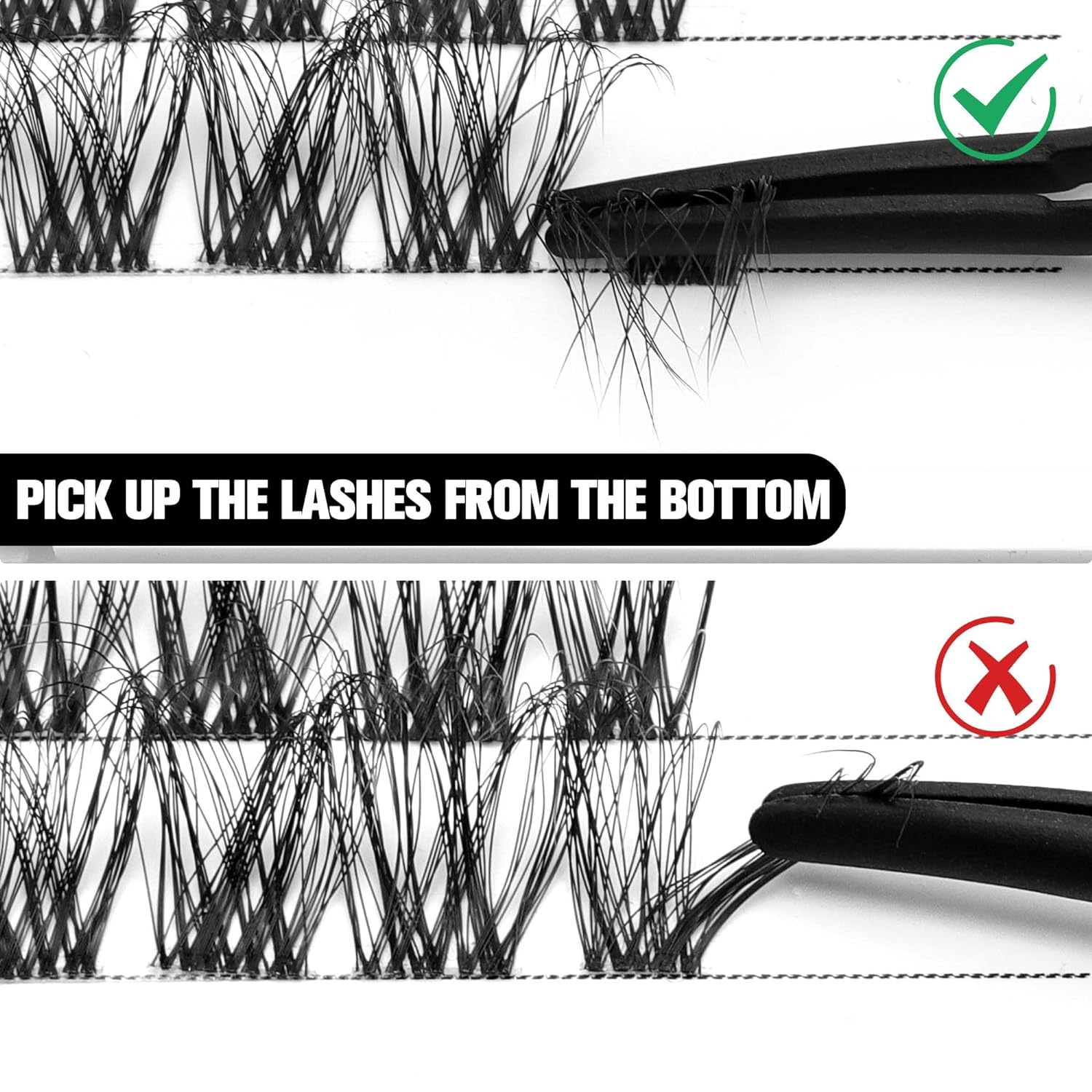 6 Pairs | 3D Layered Pre-cut Lash Clusters